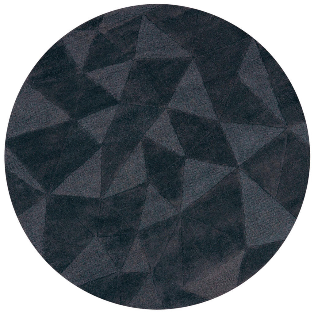 Flair Rugs VLNĚNÝ KOBEREC, 160/160 cm šedá