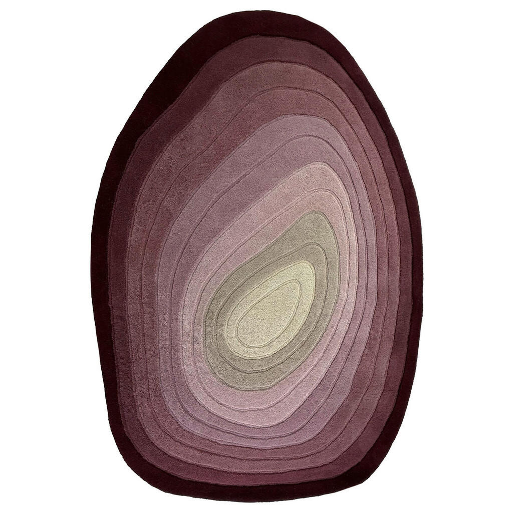 Flair Rugs VLNĚNÝ KOBEREC, 200/290 cm ostružinová