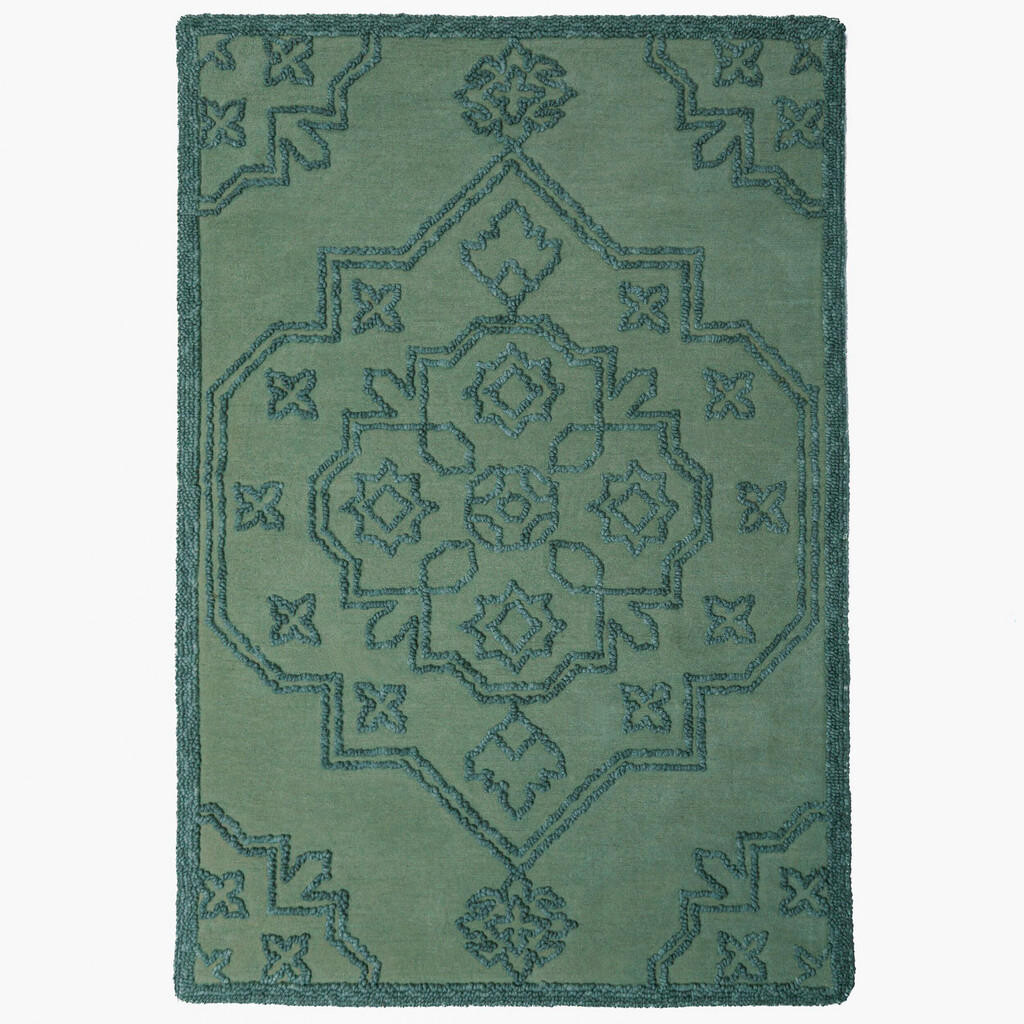 Flair Rugs VLNĚNÝ KOBEREC, 140/200 cm pastelově modrá