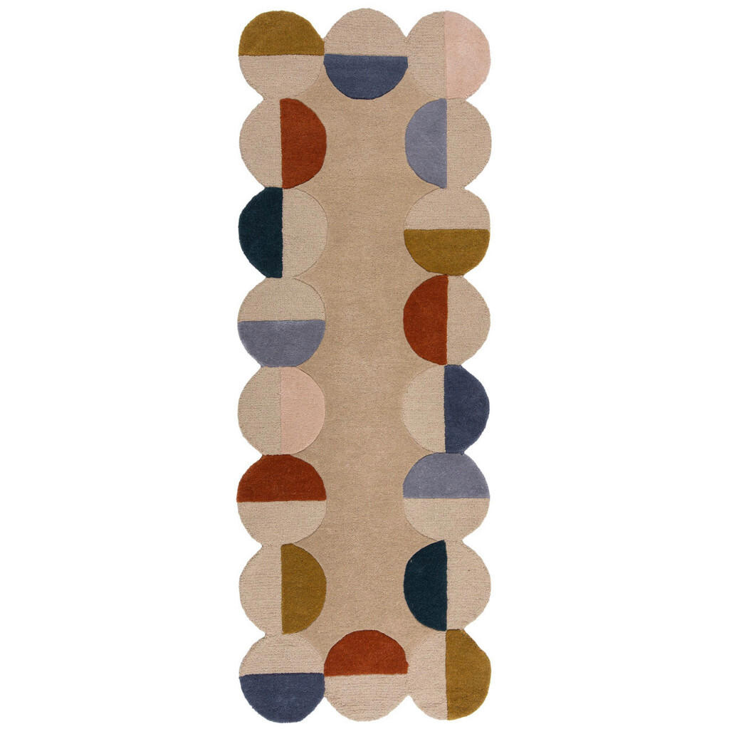 Flair Rugs BĚHOUN, 80/230 cm, béžová, rezavá