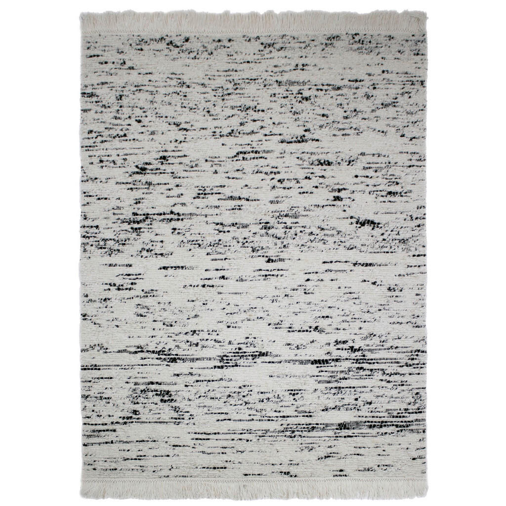 Flair Rugs RUČNĚ TKANÝ KOBEREC, 140/200 cm černá