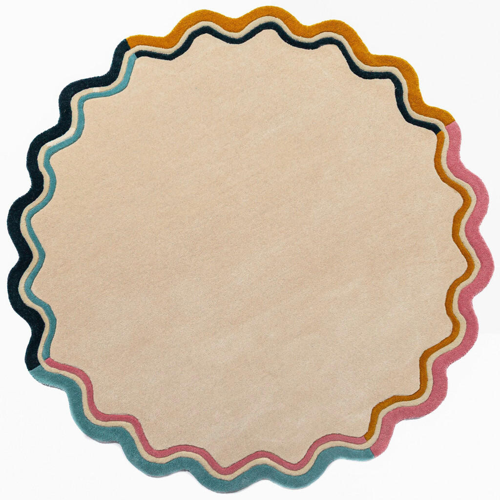 Flair Rugs VLNĚNÝ KOBEREC, 180/180 cm vícebarevná
