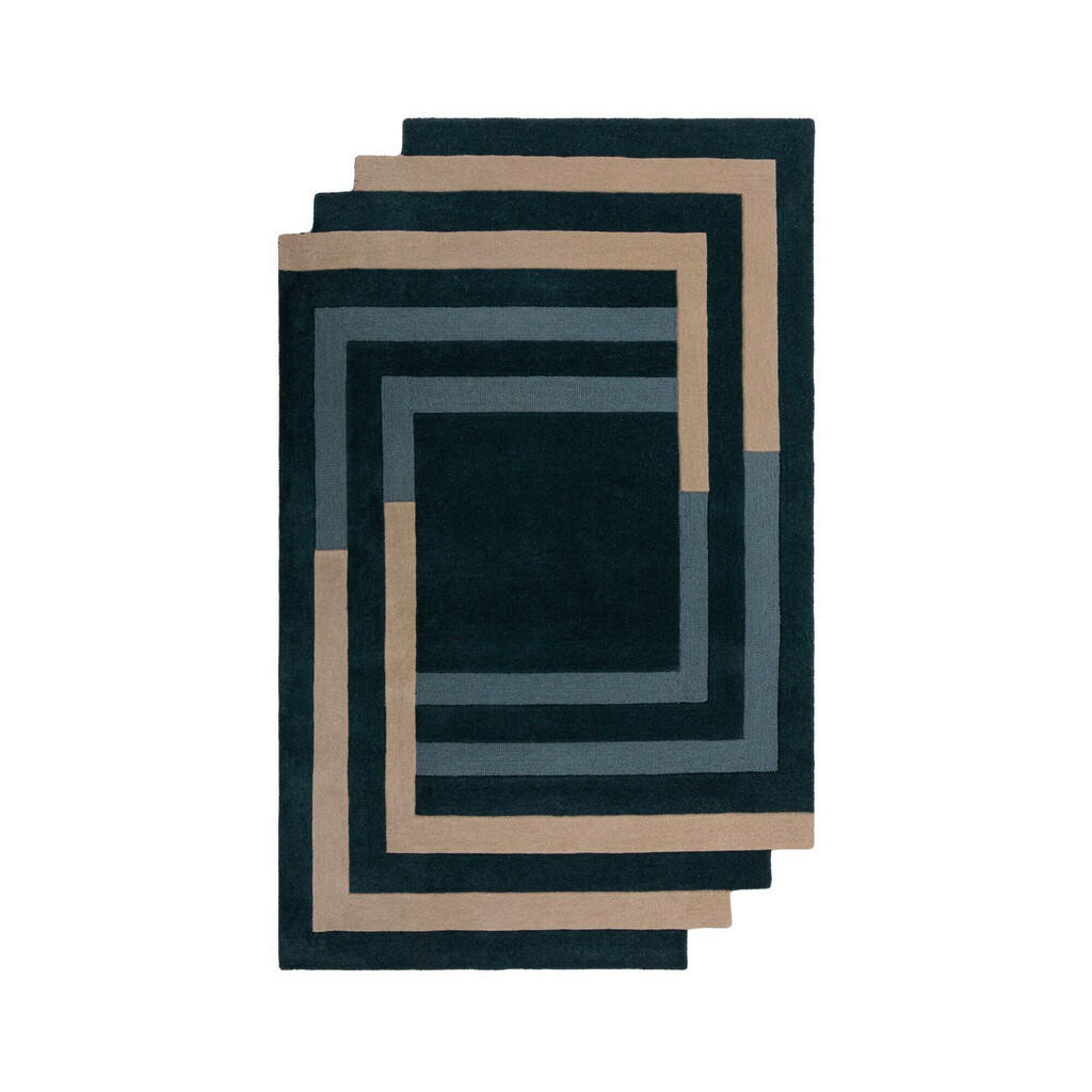 Flair Rugs VLNĚNÝ KOBEREC, 120/180 cm modrá