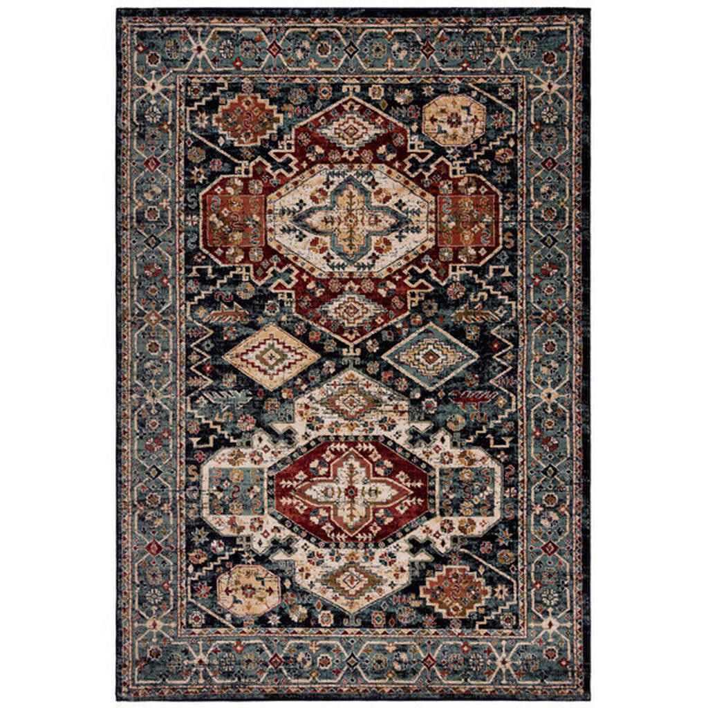 Flair Rugs VINTAGE KOBEREC, 120/170 cm, modrá