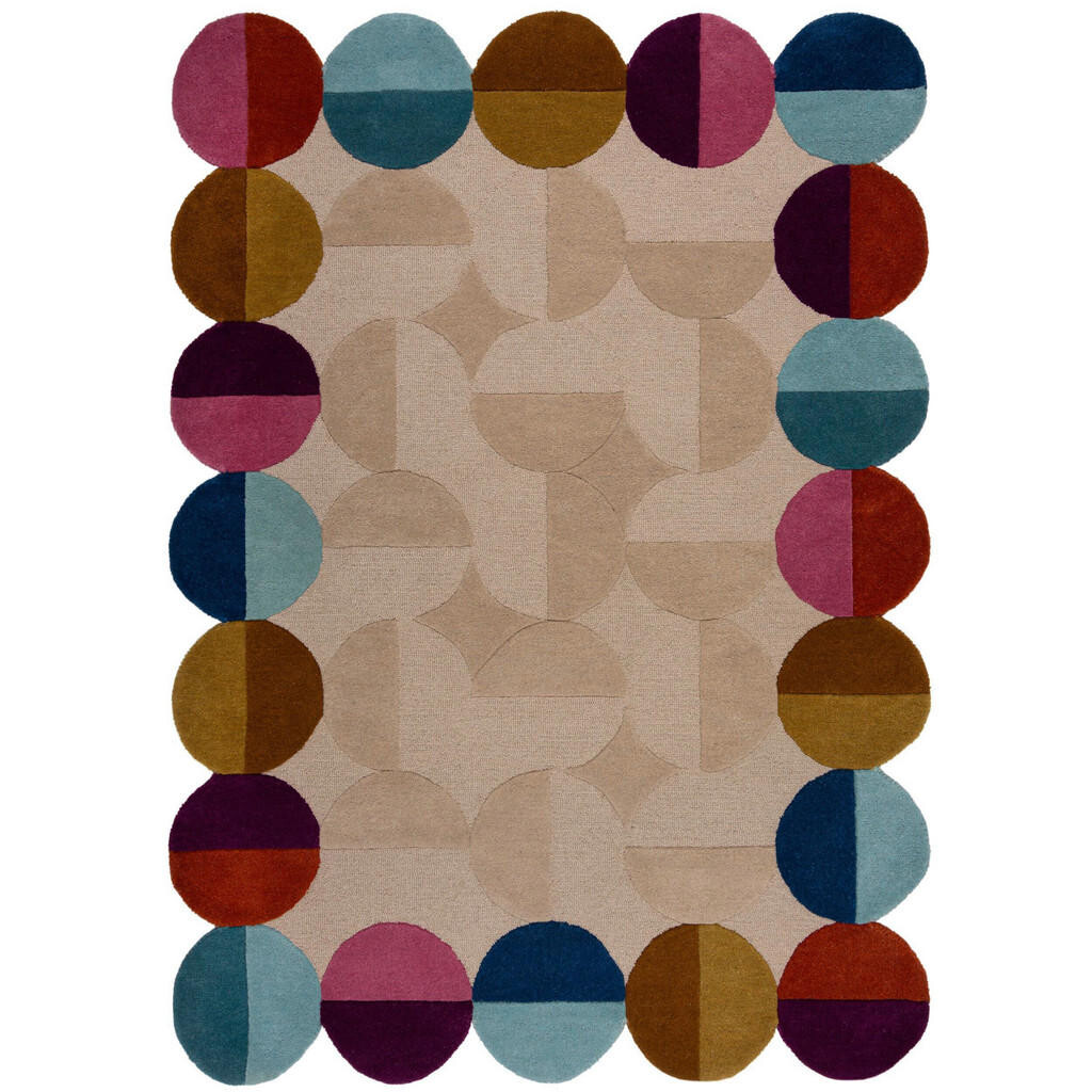 Flair Rugs VLNĚNÝ KOBEREC, 200/290 cm fialová, růžová