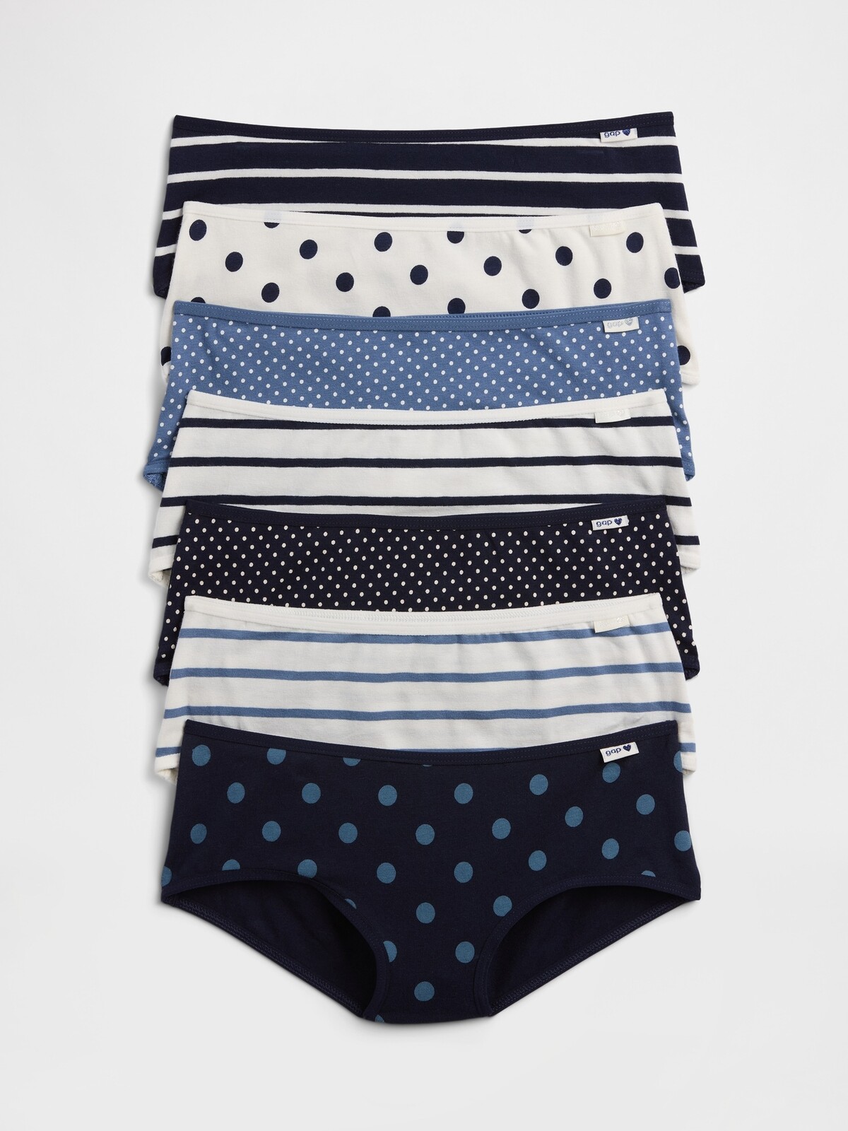 GAP Dívčí kalhotky, 7 ks - Girls