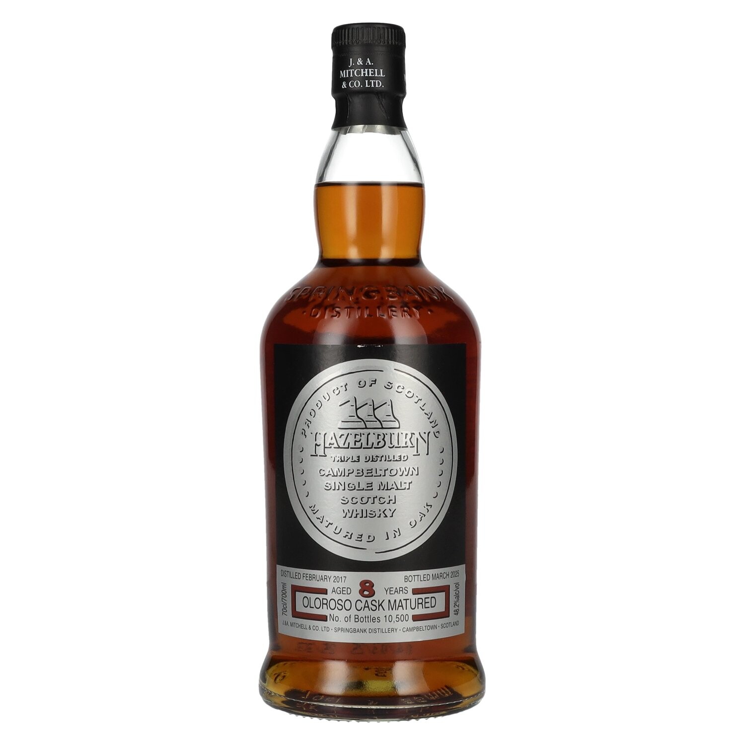 Hazelburn 8 yo Oloroso Cask Matured 48,2% 0,7l