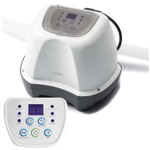 Generátor chloru do bazénu – solný elektrolyzér 4 g/h + pH a tester chloru – I26664