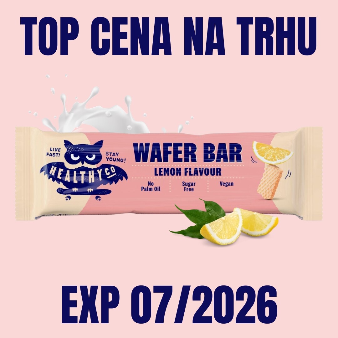 HealthyCo WAFER citron 24 g EXP 07/2026