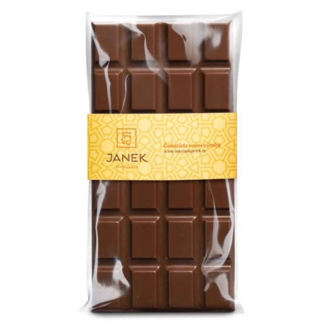 JANEK Čokoláda bean to bar 85 g Množství: mléčná