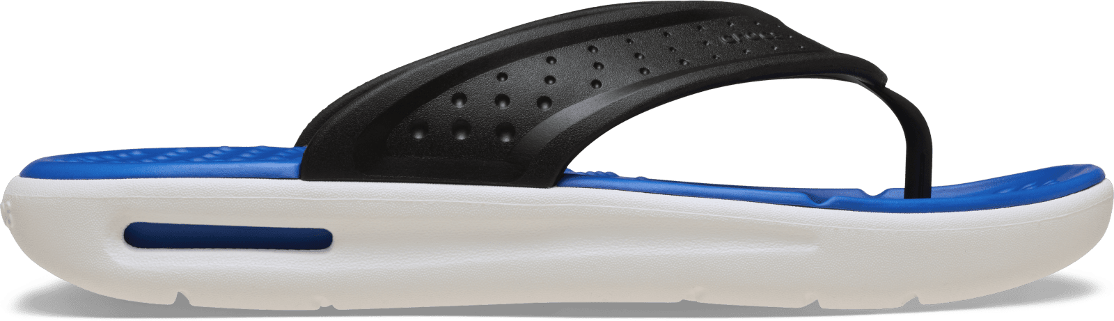 Pánské žabky crocs inmotion flip černá/modrá 43-44