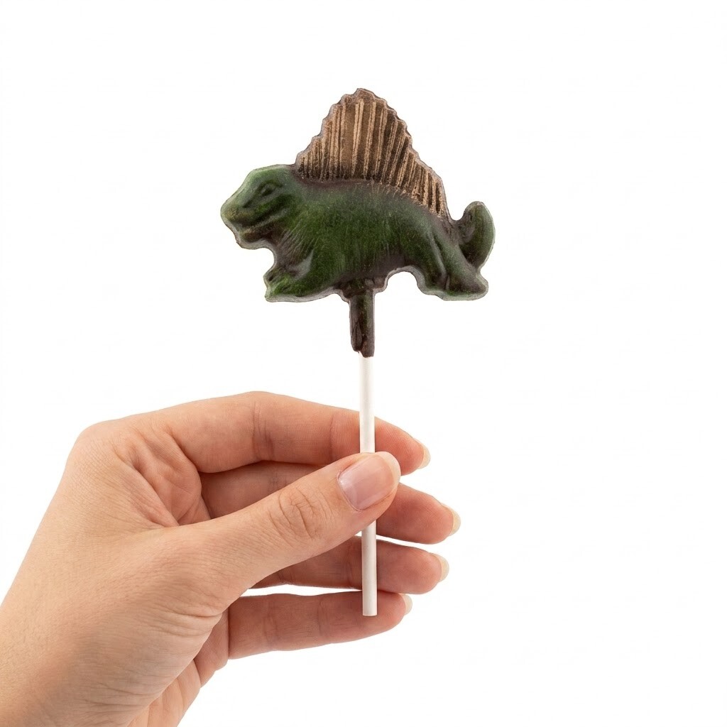 Chocolenka Čokoládové lízátko - Dinosaurus