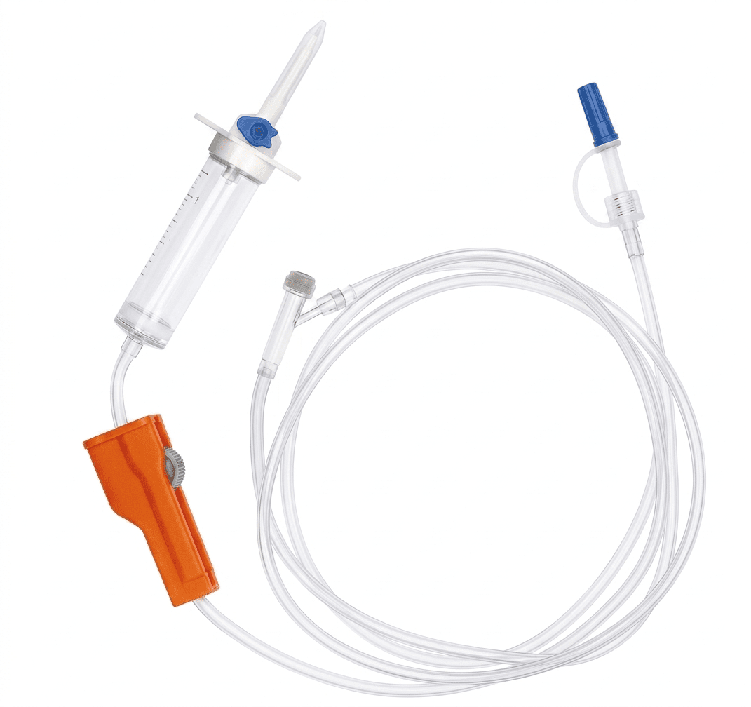 Zarys easyFLOW IS SAFE - infuzní set, bezpečnostní, 180 cm, bez ftalátů, sterilní