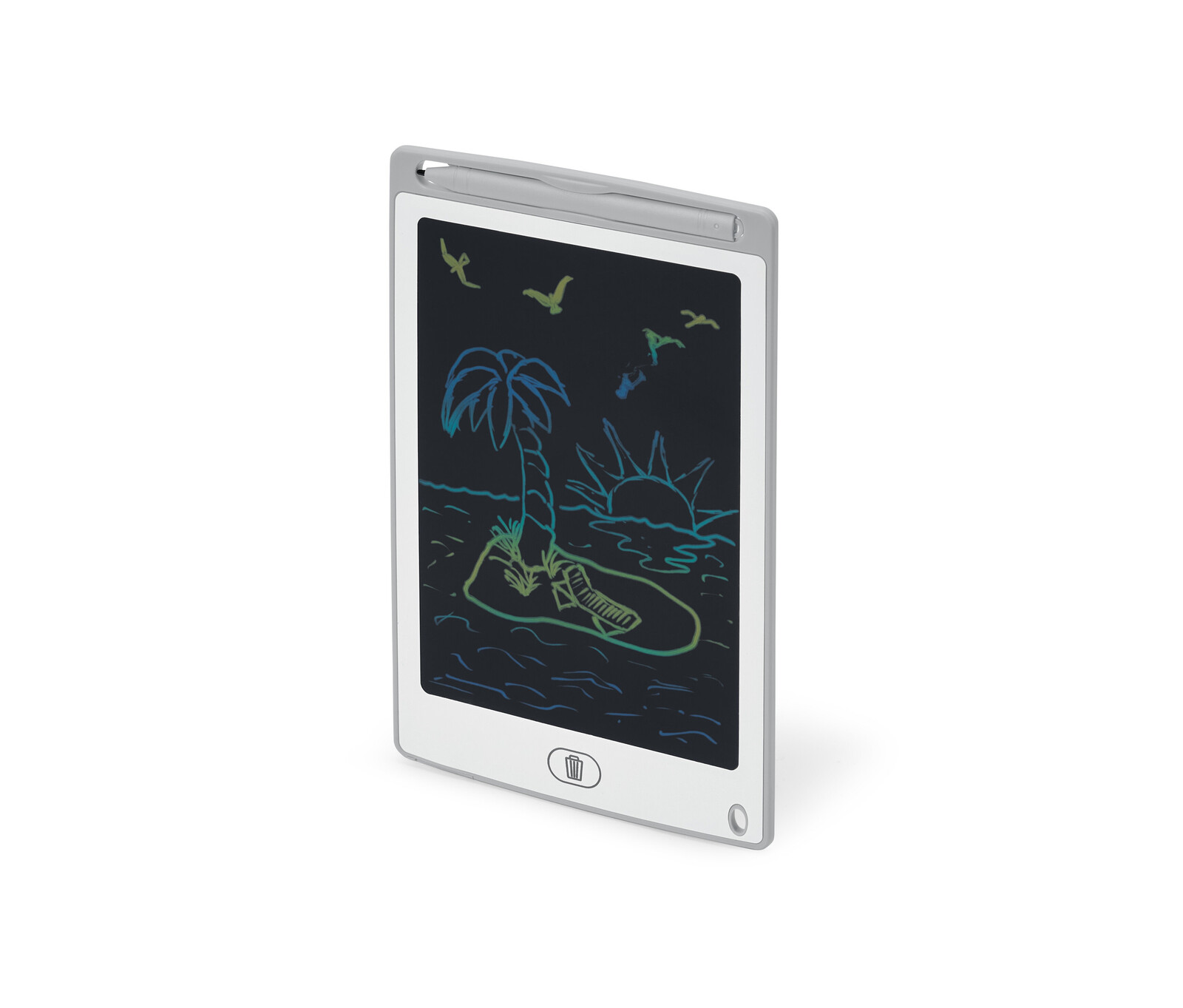 Tchibo - LCD psací tablet - barva: bílá