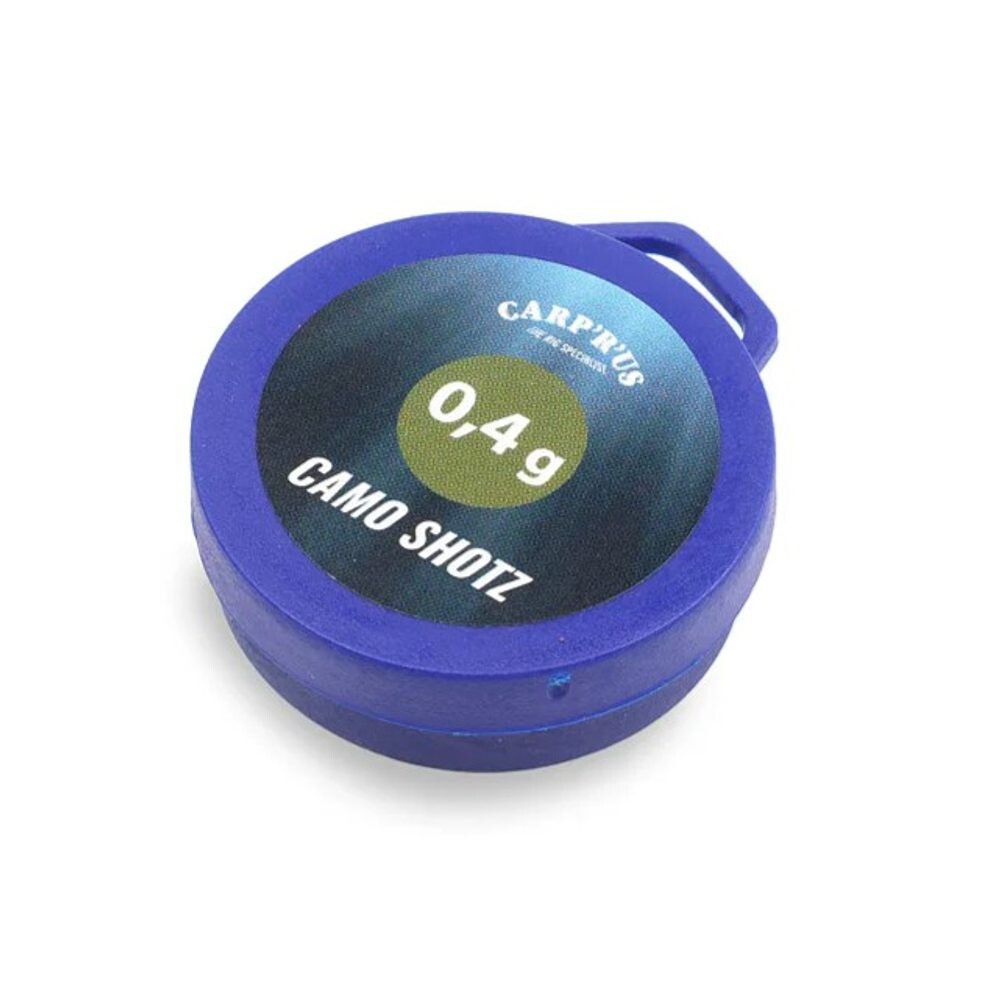 Carp'R'Us Zátěžové broky Camo Shotz Green - 0,4g