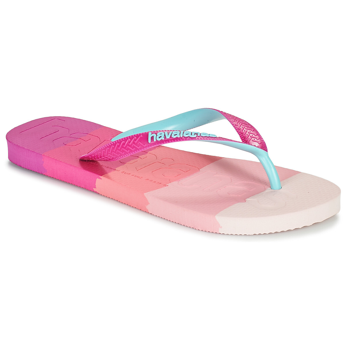 Havaianas  TOP LOGOMANIA MULTICOLOR  Růžová