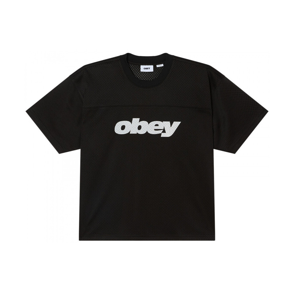 Obey  practice jersey ss  Černá