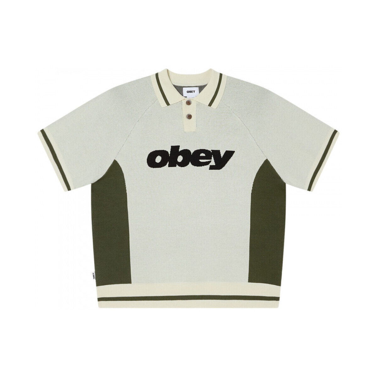 Obey  sport polo sweater  Béžová