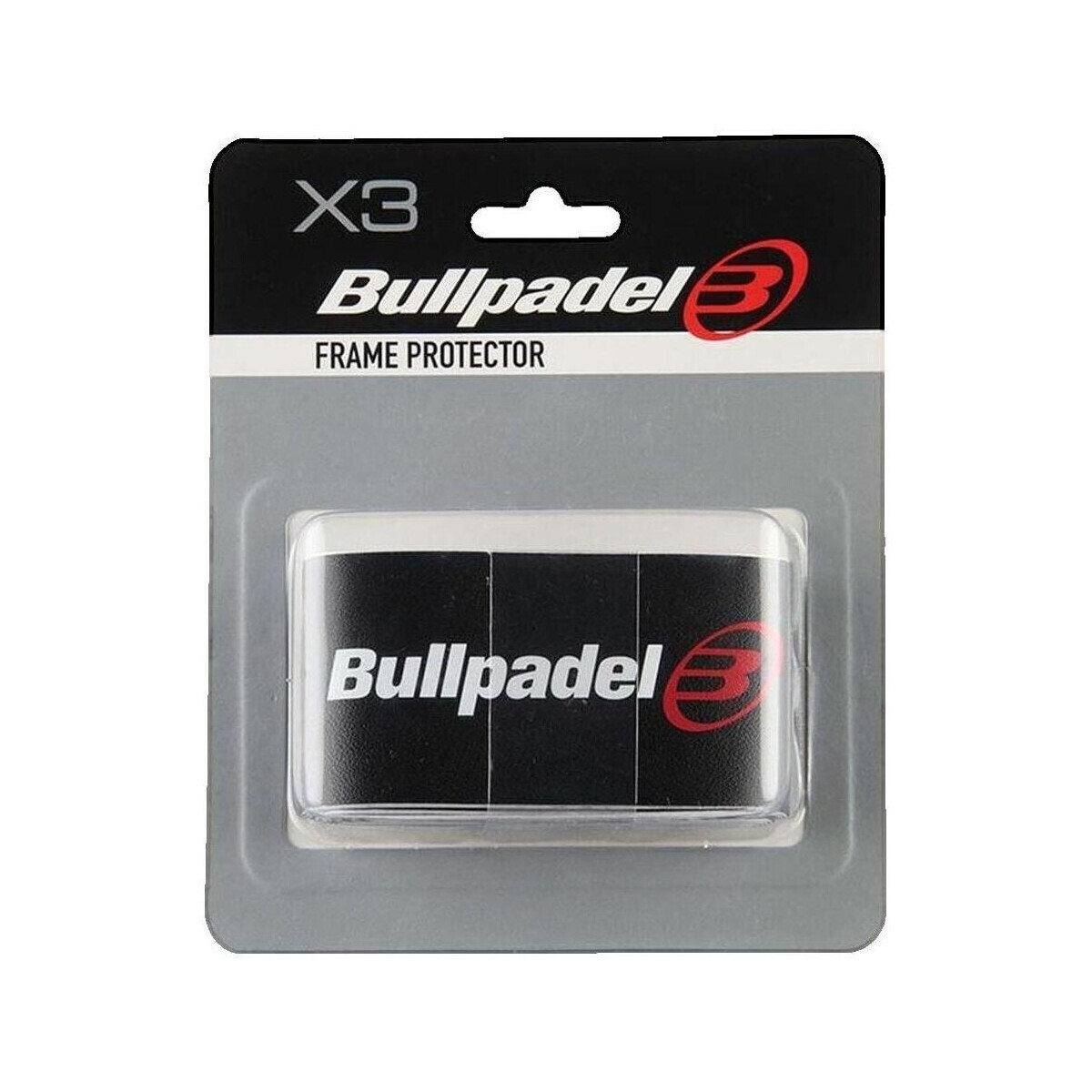 Bullpadel  Frame Protector Pack of 3 in Nylon for Padel  Černá