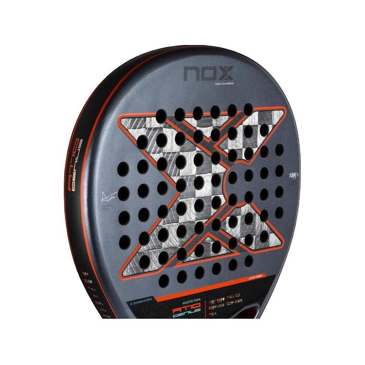 Nox  AT10 Genius 18K Alum  Černá