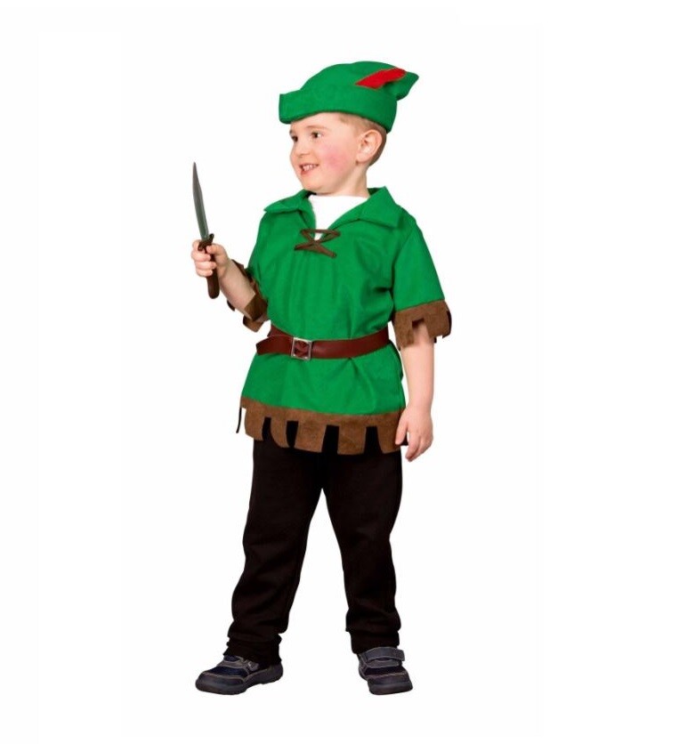 Dětský kostým - Zbojník Robin 116/128