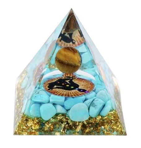Orgonitová pyramida - Sedm čaker