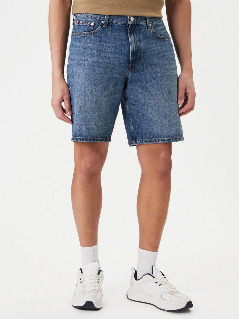 Tommy Hilfiger pánské  džínové kraťasy MW0MW425571A9 30