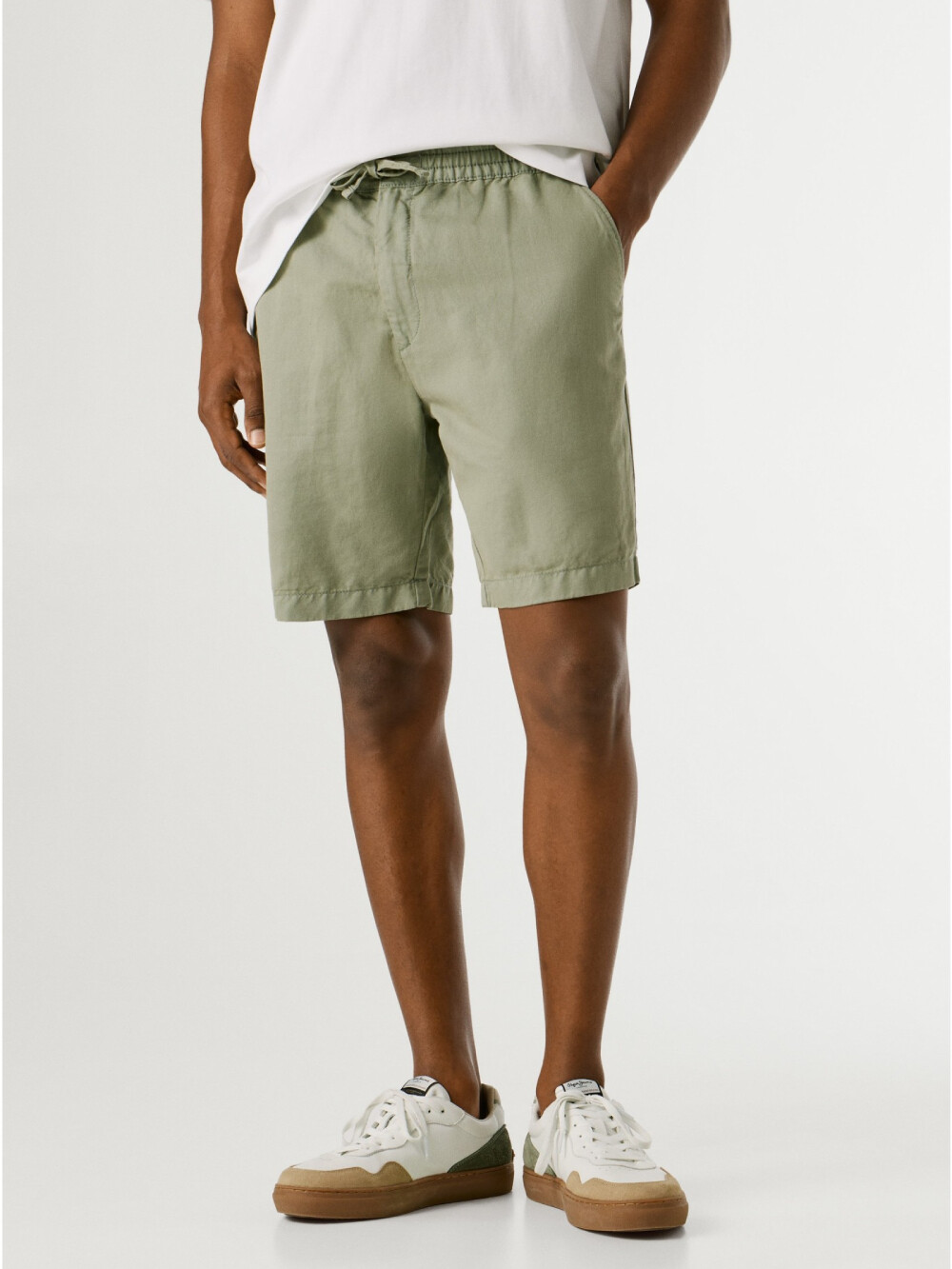 Pepe Jeans pánské khaki šortky PM8000032-701 30
