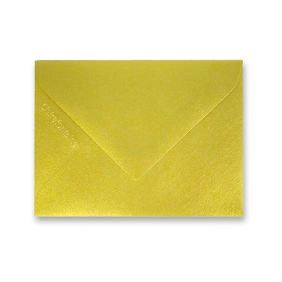Clairefontaine Barevná obálka 75 x 100 mm - zlatá - 1330/1054080