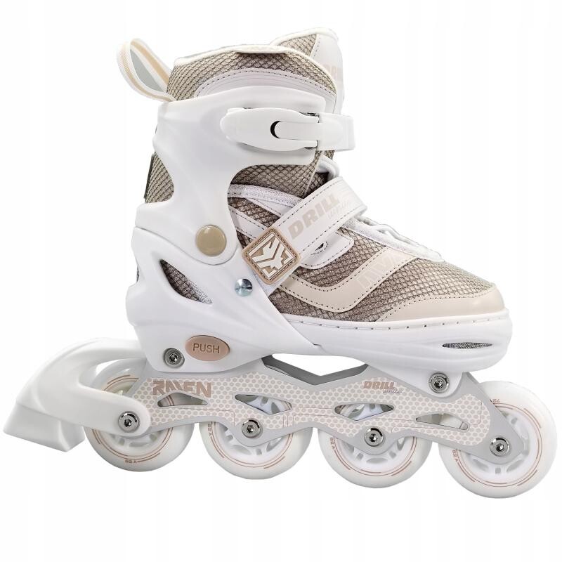 Raven Drill White/Coffee ABEC7