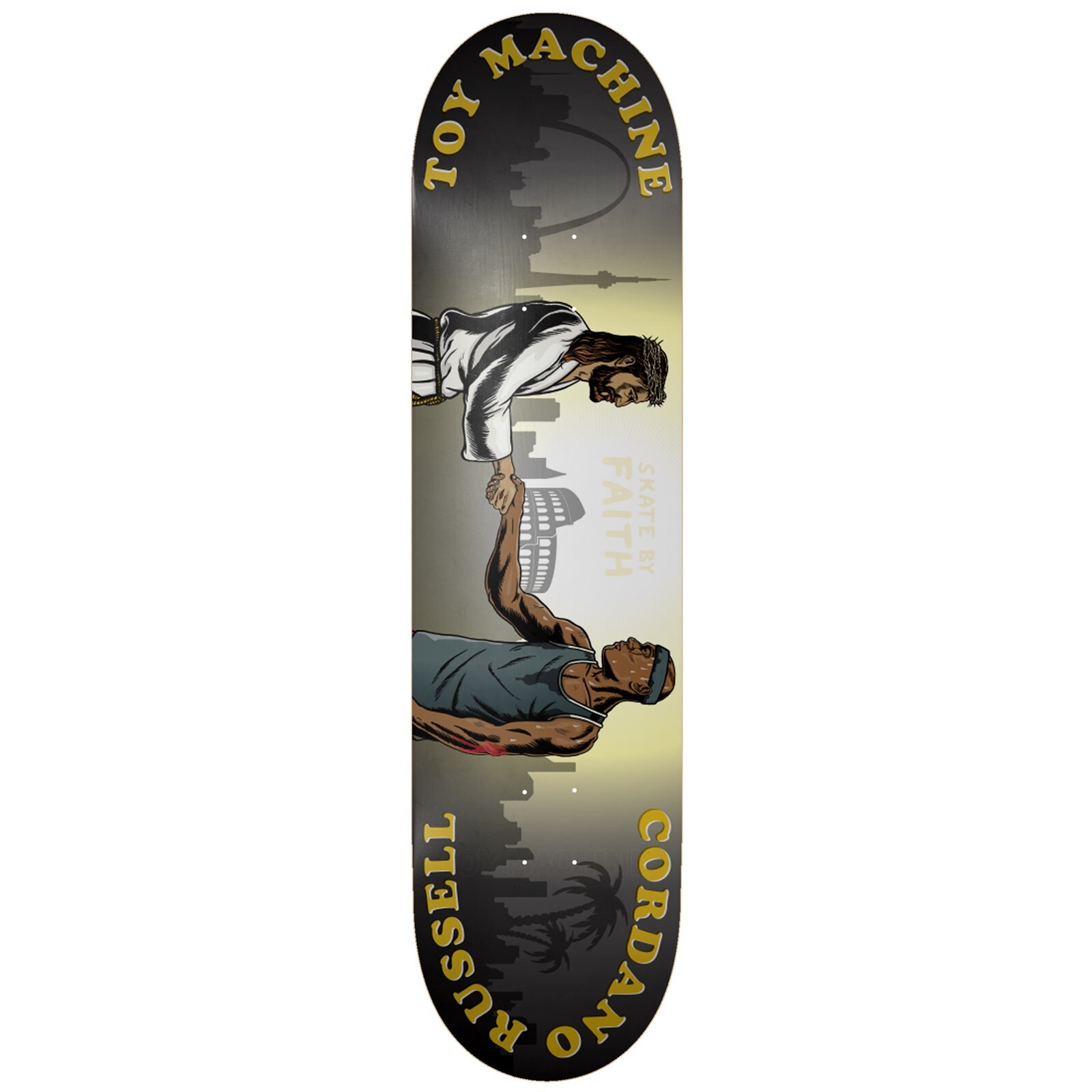 deska TOY MACHINE - Russell Skate By Faith (RUSSELL)