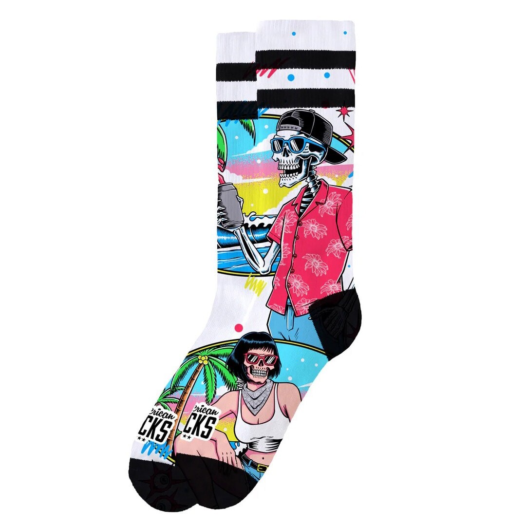 American Socks Neon Paradise