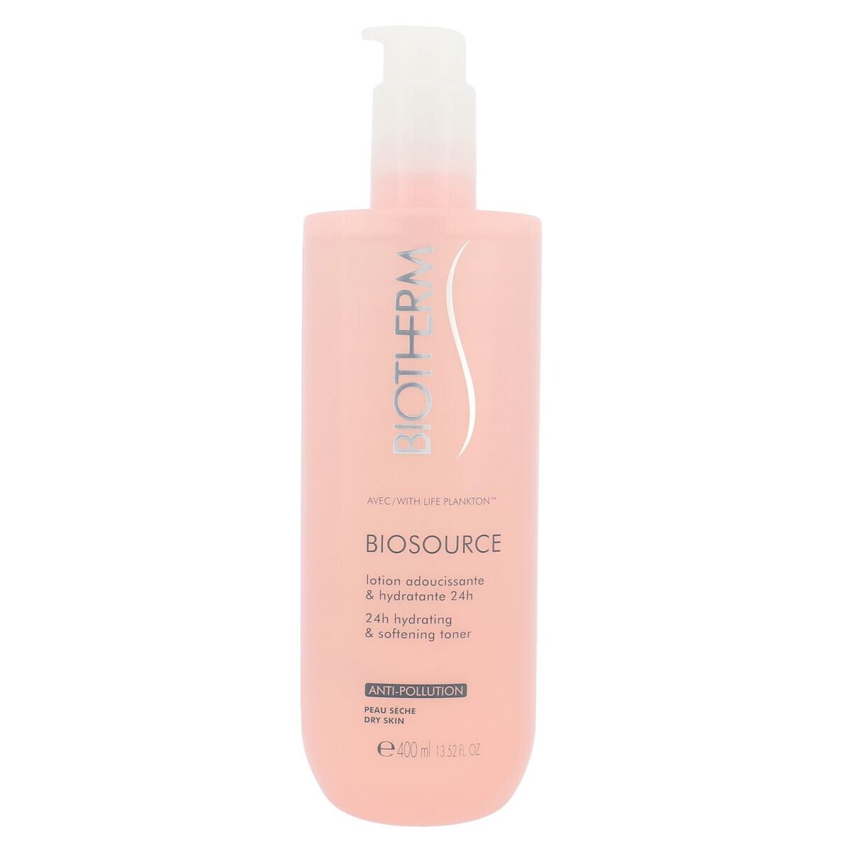 Biotherm Biosource 24h Hydrating & Softening čisticí voda pro suchou pleť 400 ml pro ženy