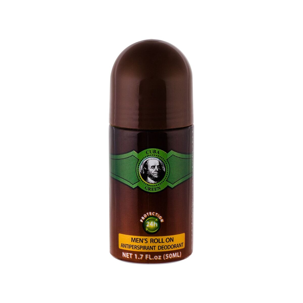 Cuba Green deodorant s antiperspiračním účinkem 50 ml pro muže