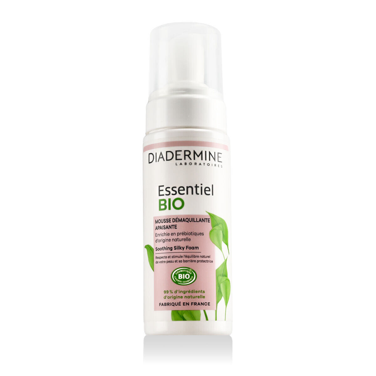 Diadermine Essentiel Bio Soothing Cleansing Foam čisticí pěna na všechny typy pleti 150 ml pro ženy