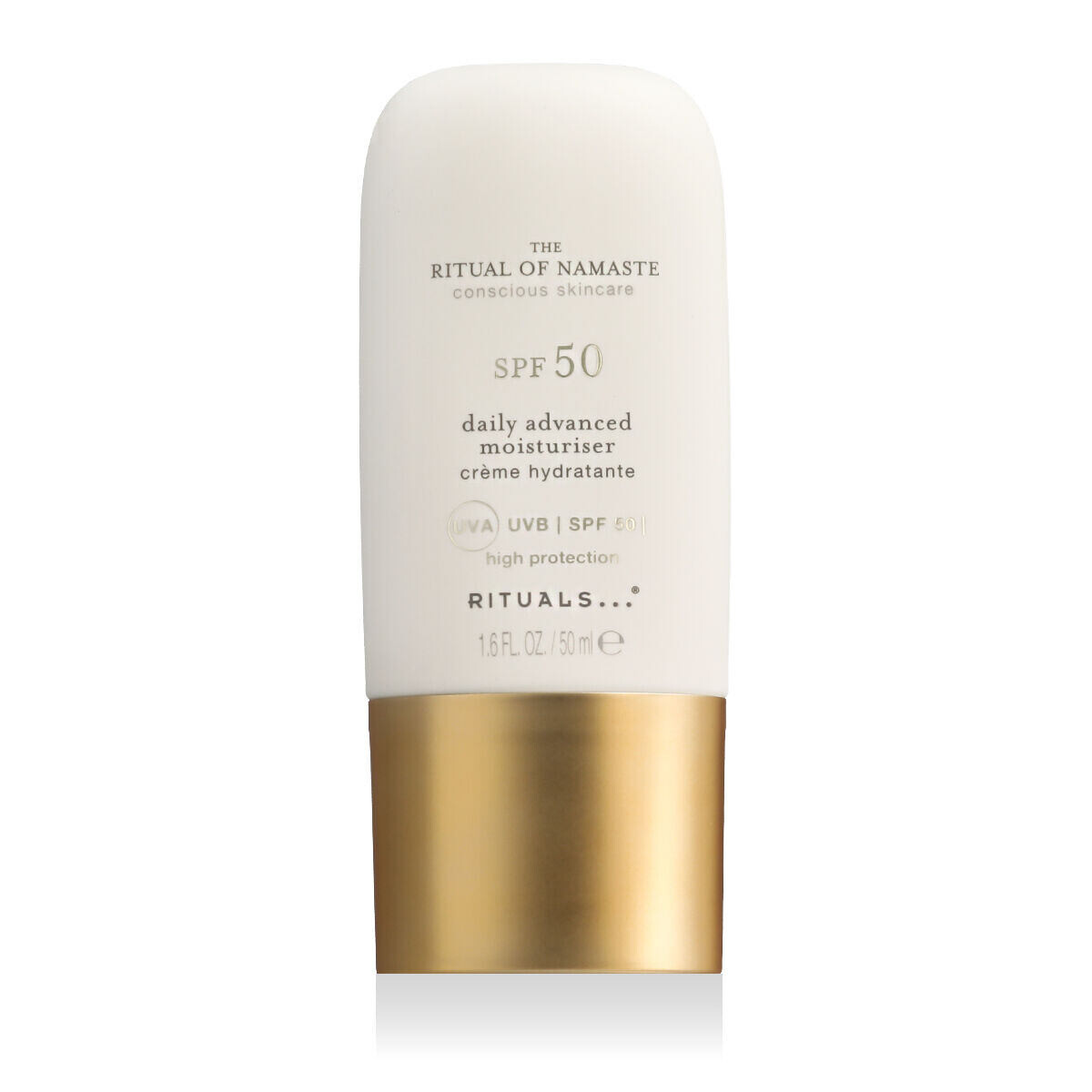 Rituals The Ritual Of Namaste Daily Advanced Moisturiser SPF50 hydratační krém se sluneční ochranou 50 ml pro ženy