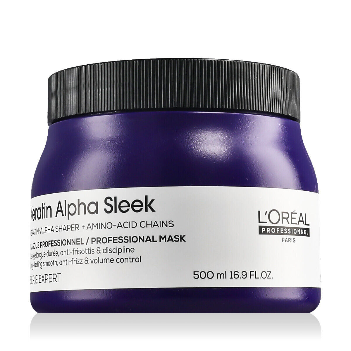 L'Oréal Professionnel Keratin Alpha Sleek Professional Mask maska na vlasy 500 ml pro ženy