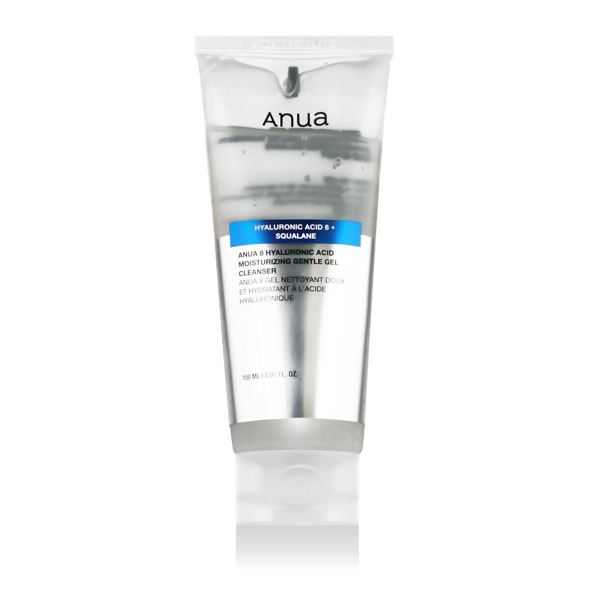 Anua Hyaluronic Acid 8 + Squalane Moisturizing Gentle Gel Cleanser čistící gel na obličej 150 ml unisex