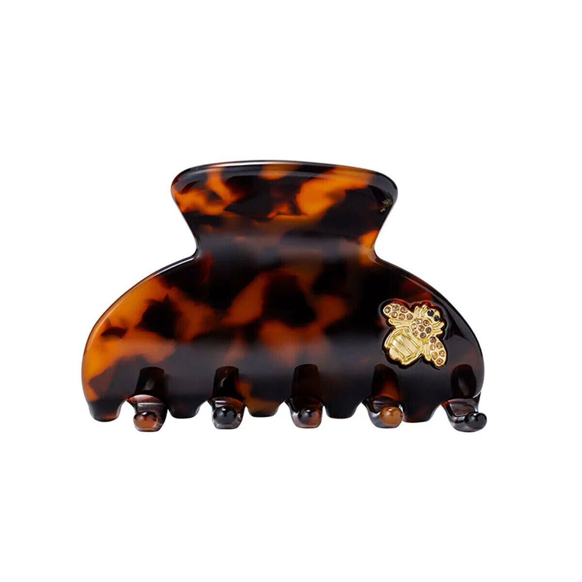 By Eloise London Medium Hair Claw Bee skřipec do vlasů odstín tortoise pro ženy