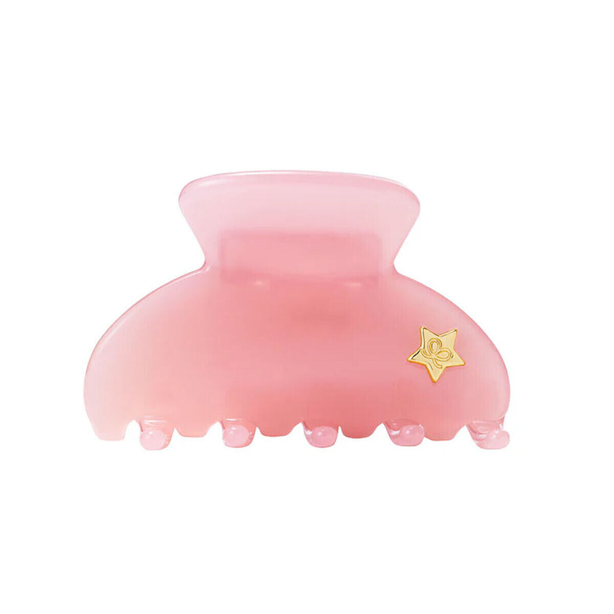 By Eloise London Medium Hair Claw Gold Star skřipec do vlasů odstín blush pro ženy
