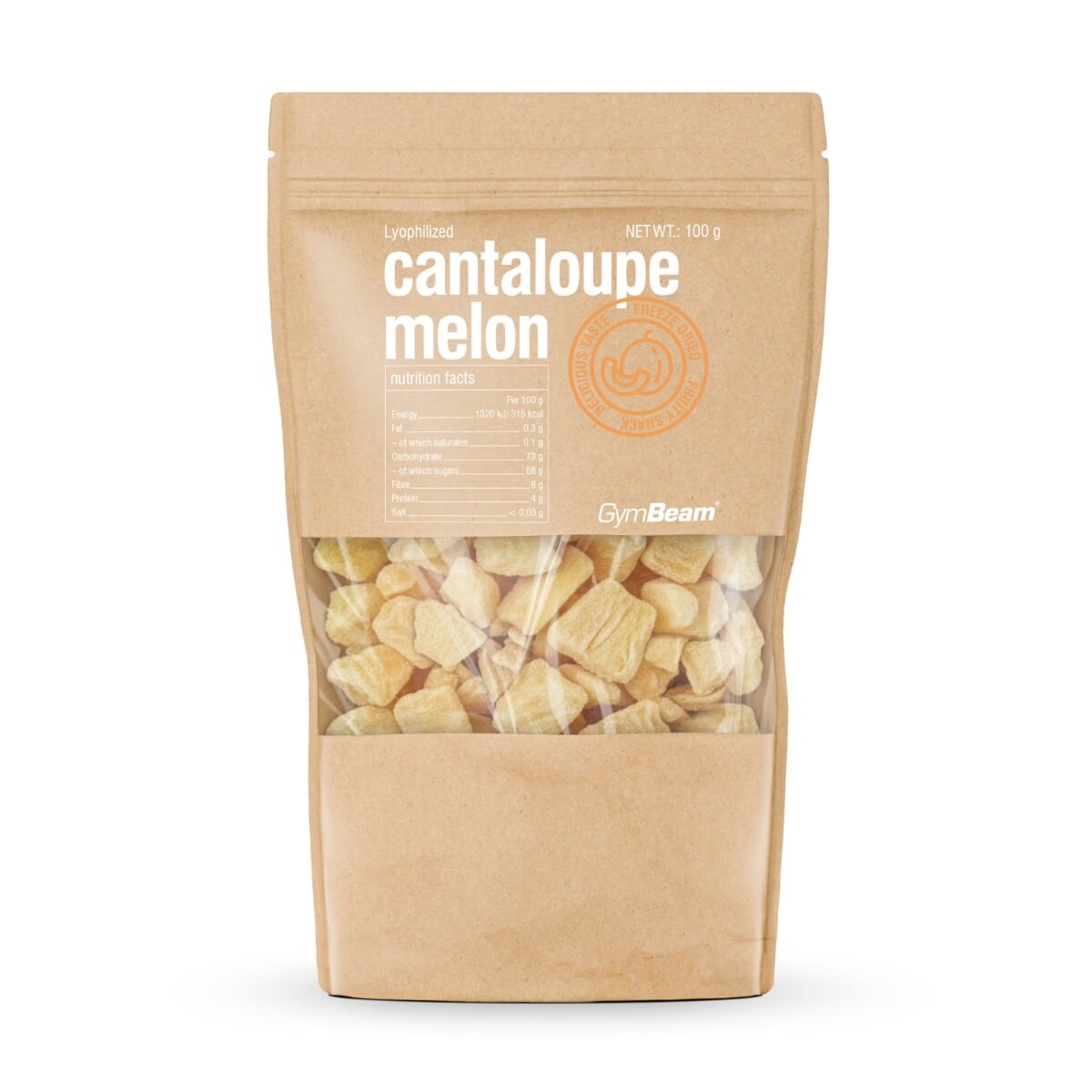 GymBeam Lyofilizovaný meloun cantaloupe