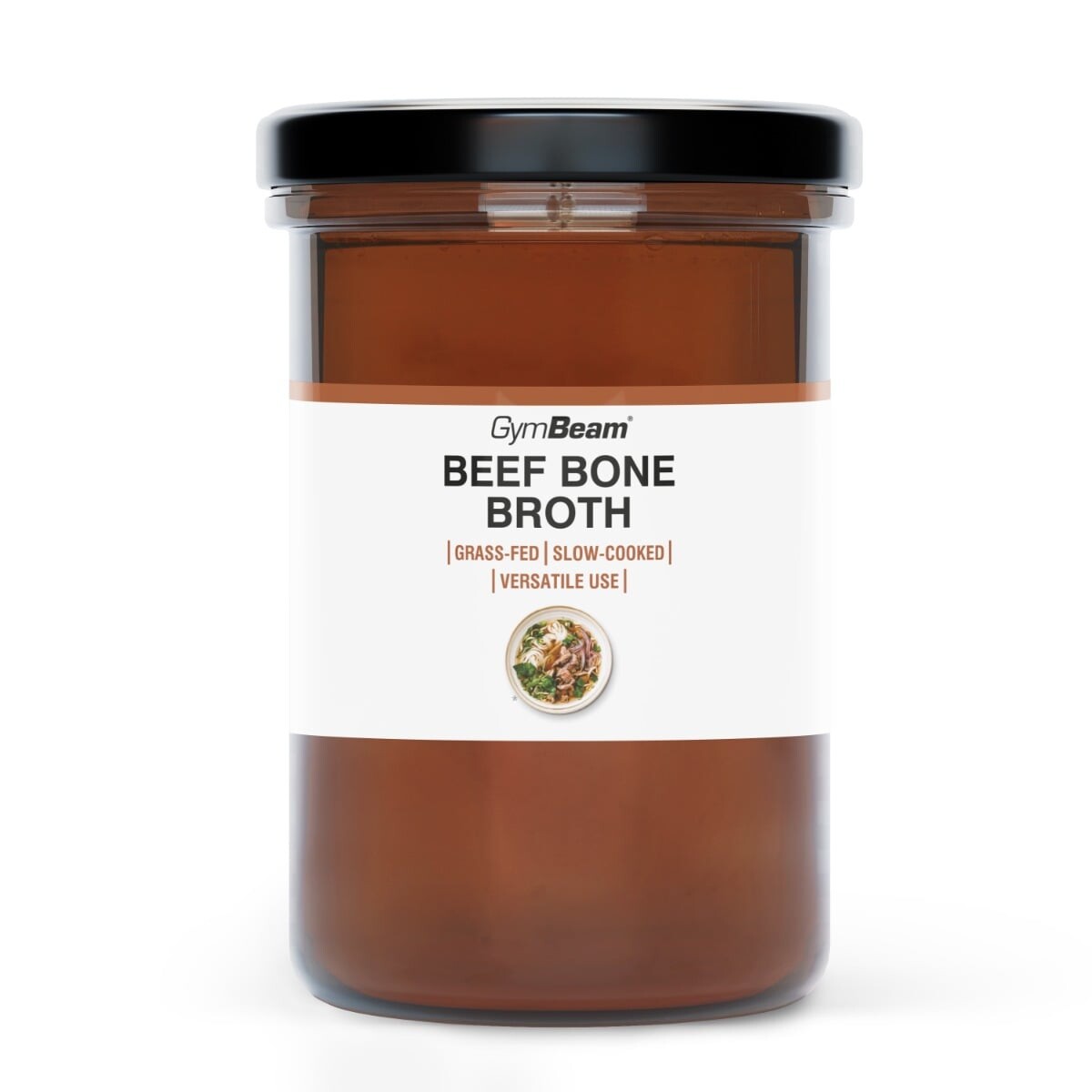GymBeam Hovězí kostní vývar Grass-Fed