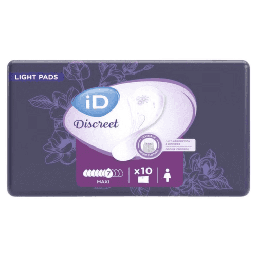 iD Discreet Light Pads Maxi 10ks