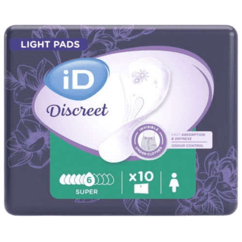 iD Discreet Light Pads Super 10ks