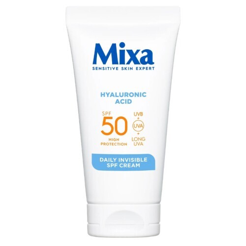 Mixa Hyaluronic Acid denní krém SPF50 50ml - II. jakost
