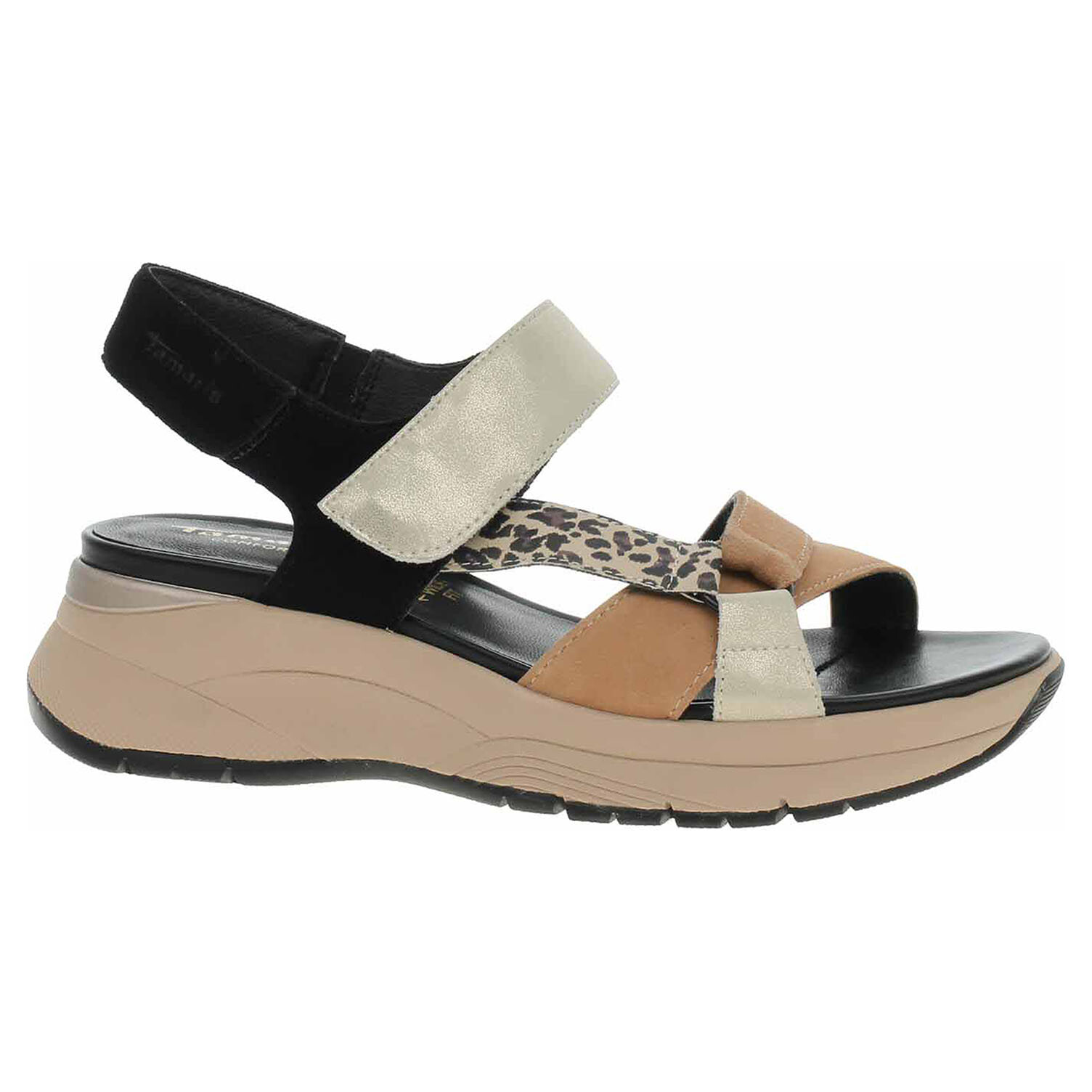 Ecco Dámské sandály Tamaris 8-88737-46 black comb 23802097