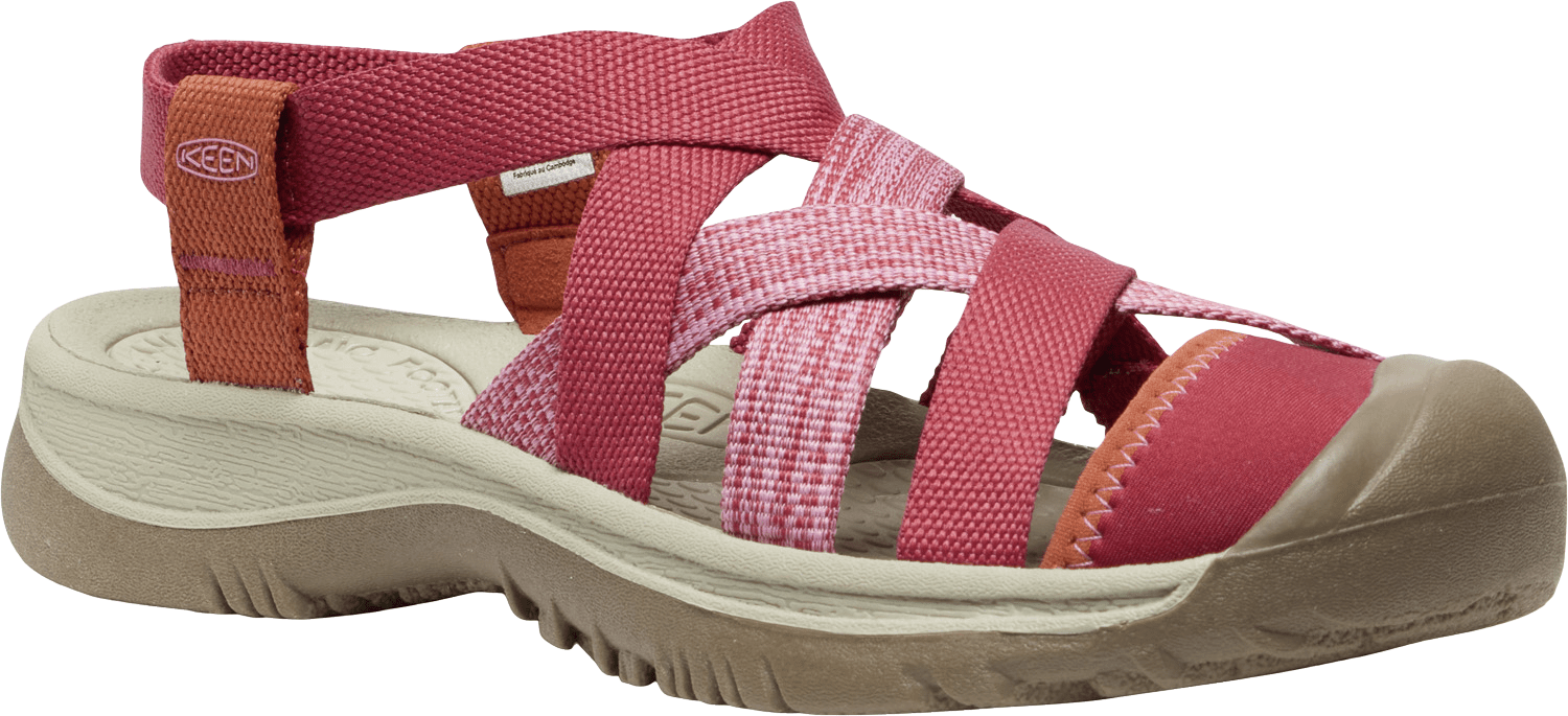 Keen WHISPER LATTICE WOMEN garnet/burnt brick Velikost: 38 195208989797