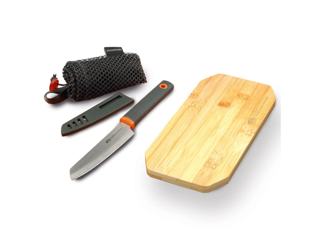 Kuchyňský set s nožem GSI Outdoors Santoku Prep Set 090497460012