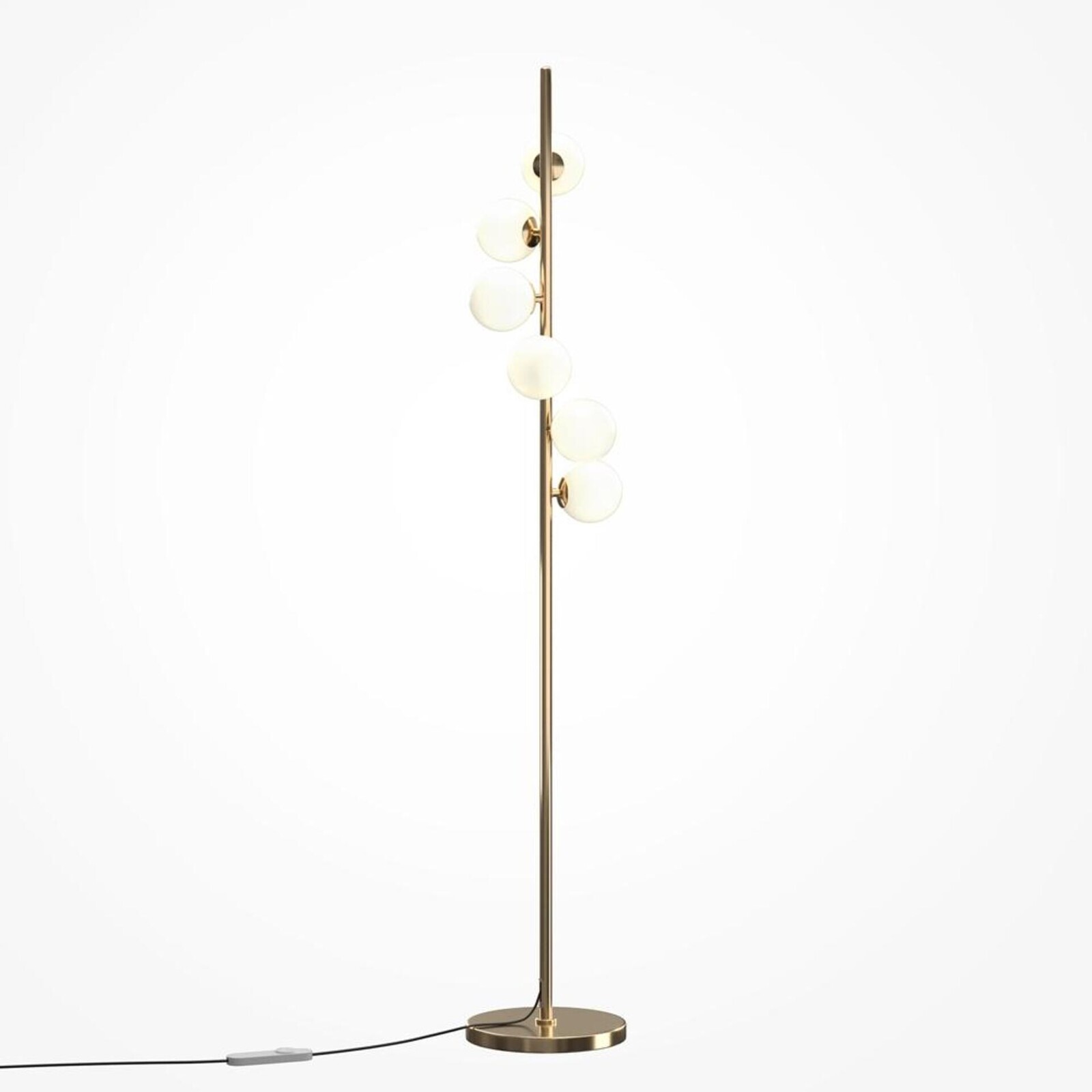 MAYTONI Stojací lampa Dallas G9x6 28W MOD545FL-06G