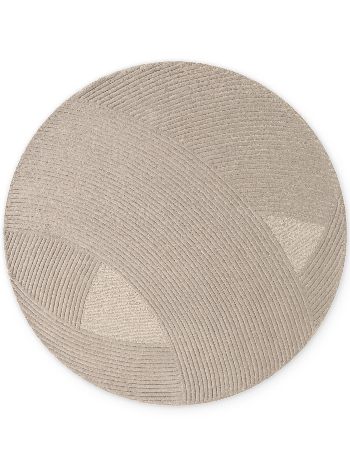 Kusový koberec Ted Baker Kensington 106400 Beige kruh, 160x160, béžová, kancelář, Ted Baker